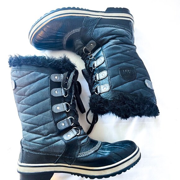 Sorel Tofino II Faux Fur Lined Waterproof Boot, Size Youth 6 / Women's 7 EU 38 - Picture 3 of 12